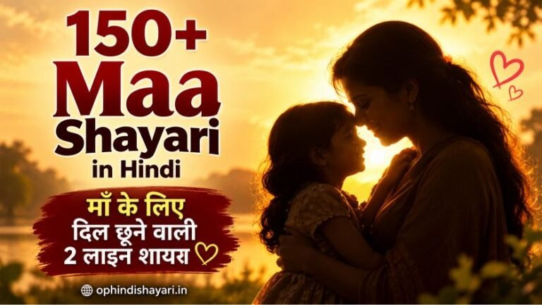 Maa Shayari in Hindi | माँ के लिए दिल छूने वाली 2 लाइन शायर