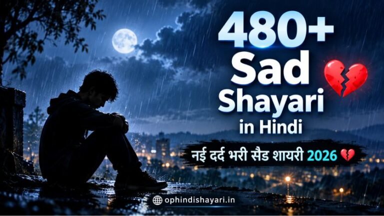 Sad Shayari in Hindi | नई दर्द भरी सैड शायरी