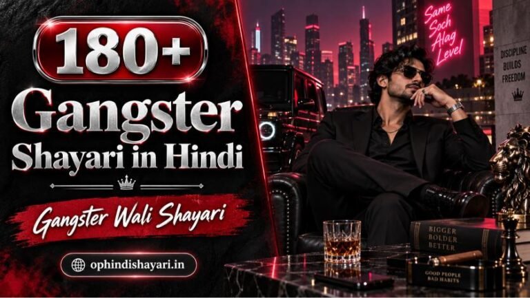 Gangster Shayari in Hindi