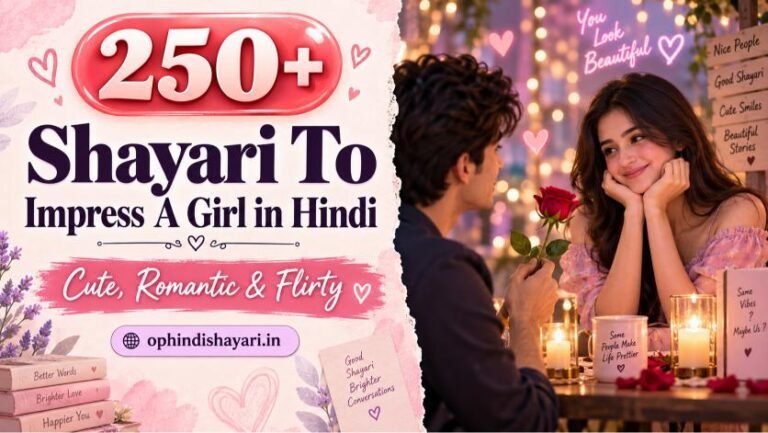 hayari To Impress A Girl in Hindi | Cute, Romantic & Flirty